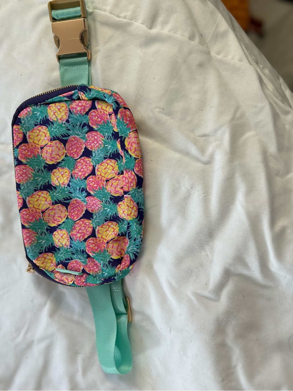 Simply Southern Pineapple Print Crossbody Belt Bag